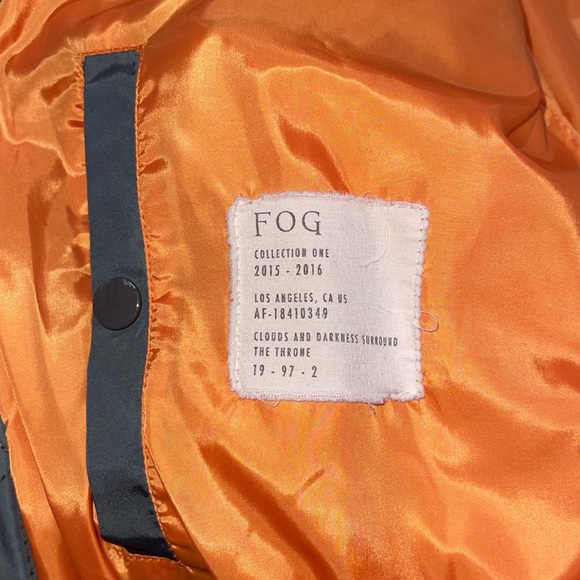 Fear Of God (FOG) Gray Bomber Jacket - Picture 9 of 14